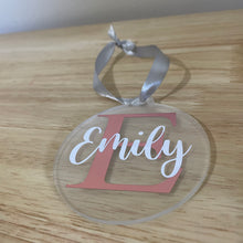 Load image into Gallery viewer, Personalised Acrylic Baubles