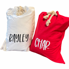 Load image into Gallery viewer, Personalised Santa Sacks