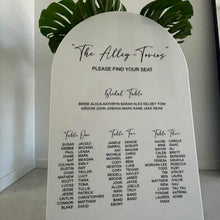 Load image into Gallery viewer, Printed Seating Charts