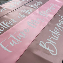 Load image into Gallery viewer, Personalised Sashes