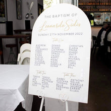 Load image into Gallery viewer, Printed Seating Charts