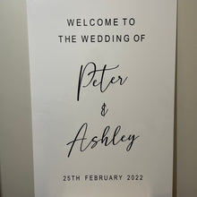 Load image into Gallery viewer, Acrylic Welcome Signs