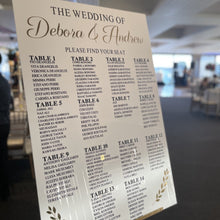 Load image into Gallery viewer, Printed Seating Charts