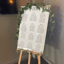 Load image into Gallery viewer, Printed Seating Charts