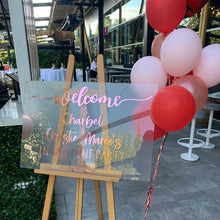 Load image into Gallery viewer, Acrylic Welcome Signs
