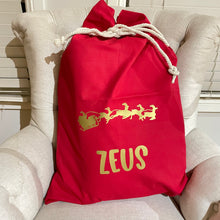 Load image into Gallery viewer, Personalised Santa Sacks
