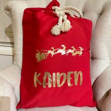 Load image into Gallery viewer, Personalised Santa Sacks