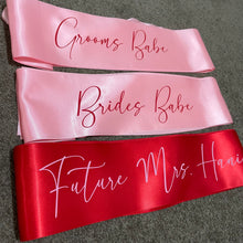 Load image into Gallery viewer, Personalised Sashes