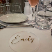 Load image into Gallery viewer, Acrylic Place Cards