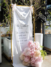 Load image into Gallery viewer, Fabric Welcome Sign/Banner
