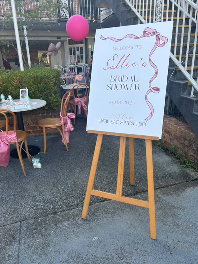 Printed Welcome Signs