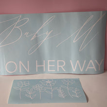 Load image into Gallery viewer, Large Vinyl Decals for DIY Backdrops/Signs
