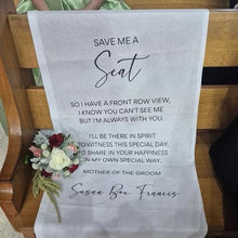 Load image into Gallery viewer, Custom Fabric Memorial Sign/Banner
