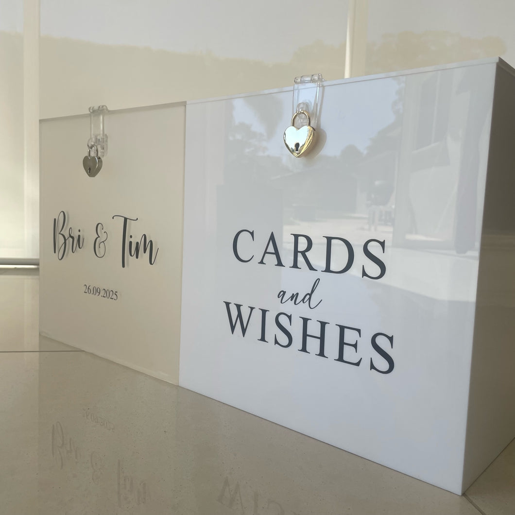 Personalised Acrylic Wishing Wells