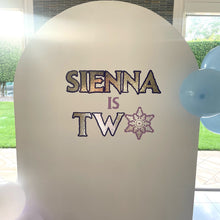 Load image into Gallery viewer, Large Vinyl Decals for DIY Backdrops/Signs
