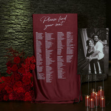 Load image into Gallery viewer, Fabric Seating Chart
