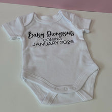 Load image into Gallery viewer, Personalised Baby Onesies
