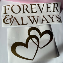 Load image into Gallery viewer, Large Vinyl Decals for DIY Backdrops/Signs
