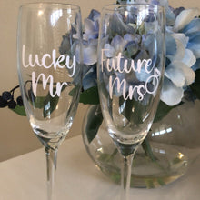 Load image into Gallery viewer, Personalised Champagne Flute - Pick up/local delivery only
