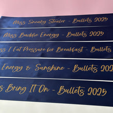 Load image into Gallery viewer, Personalised Sashes
