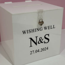 Load image into Gallery viewer, Personalised Acrylic Wishing Wells - Hills District/Western Sydney PICK UP
