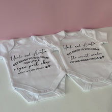 Load image into Gallery viewer, Personalised Baby Onesies
