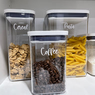 Custom Pantry Labels